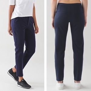 Lululemon City Trek Ponte Pant - Navy